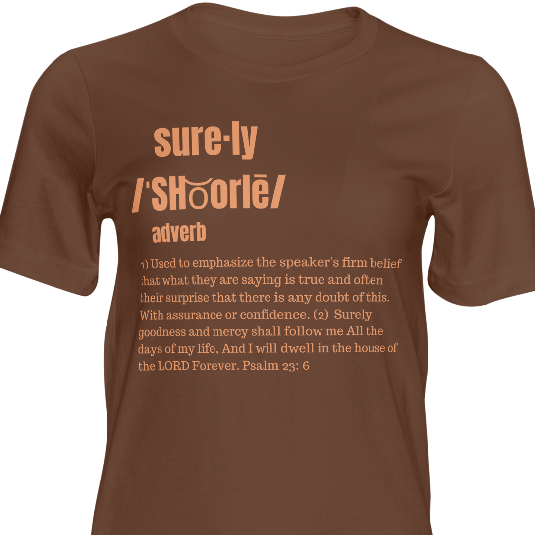 Surely T-Shirt (Brown/Tan)