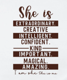 I am She, She is me-Tan Crewneck Sweatshirt