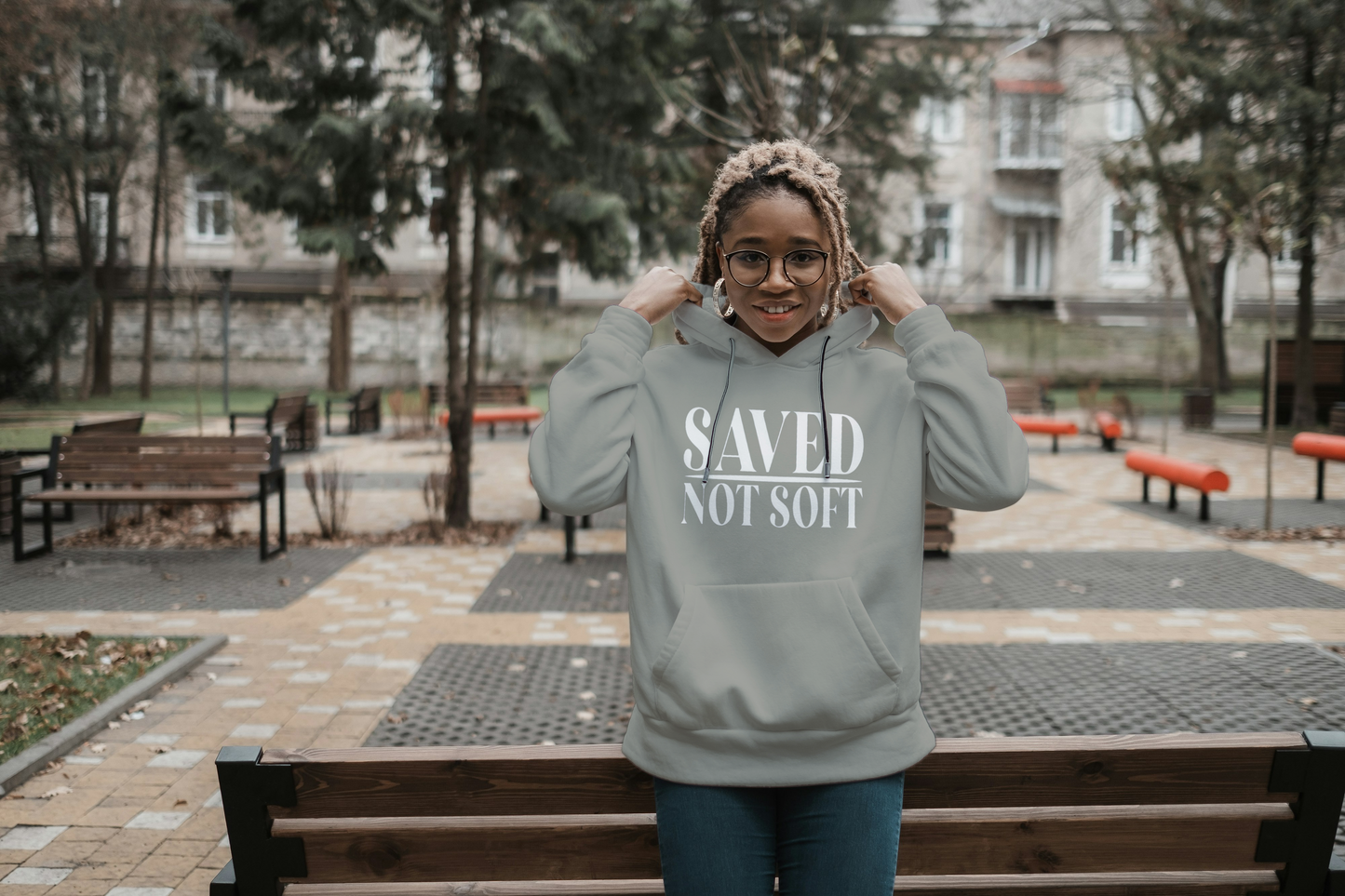 Saved Not Soft Hoodie