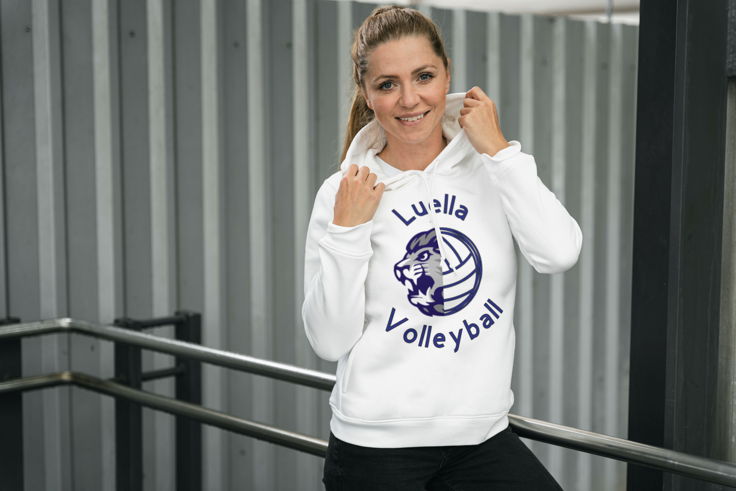 Luella Middle Volleyball Hoodie