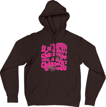 Challenges Black Cotton Hoodie