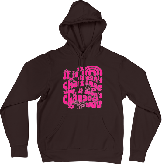 Challenges Black Cotton Hoodie