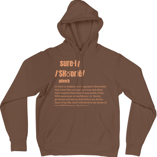 Surely Hoodie (Brown/Tan)